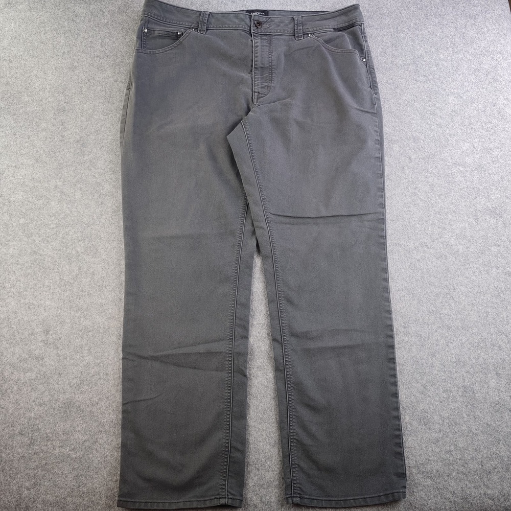 Marmot Pants Mens 38x30 Gray 5 Pocket Stretch Cotton Blend Outdoors Hiking